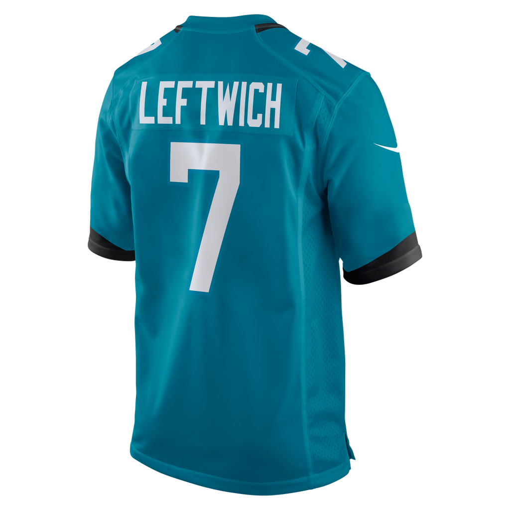 Jacksonville Jaguars Byron Leftwich Black Retired Player Alternate Game Jersey product image 15, provided for visual