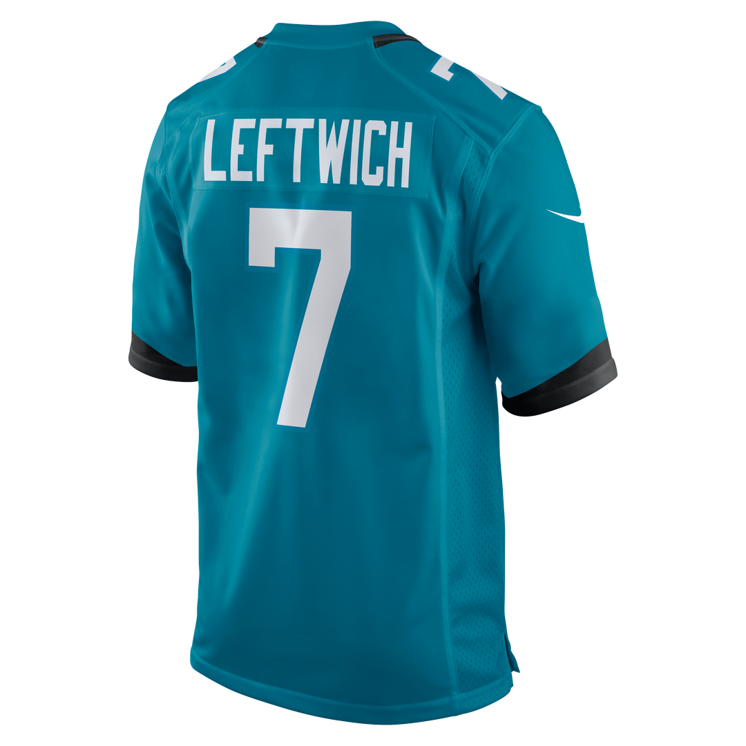 Jacksonville Jaguars Byron Leftwich Black Retired Player Alternate Game Jersey product image 15, provided for visual