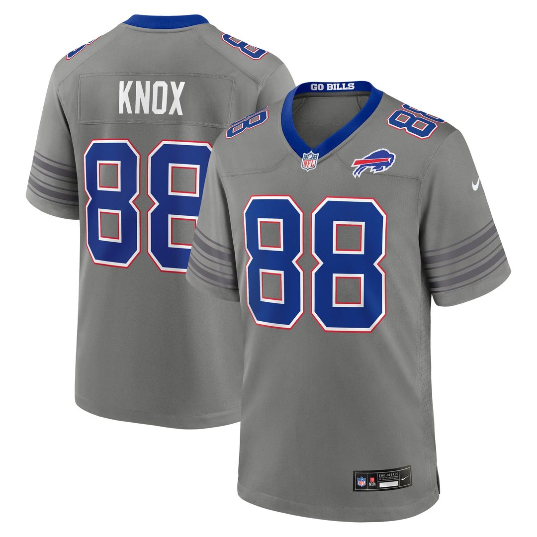 Buffalo Bills Dawson Knox Royal Game Player Jersey product image 23, provided for visual reference and product detail review
