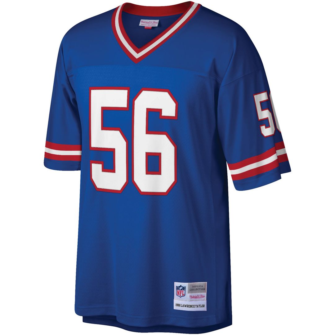 New York Giants Lawrence Taylor Royal Legacy Replica Jersey product image 2, provided for visual reference and product