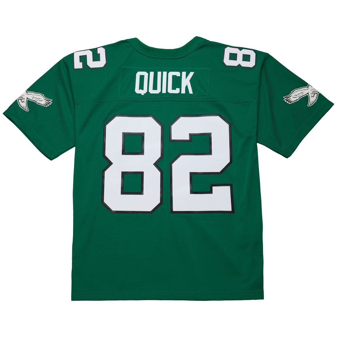 Philadelphia Eagles Mike Quick Kelly Green Legacy Replica Jersey product image 3, provided for visual reference and product