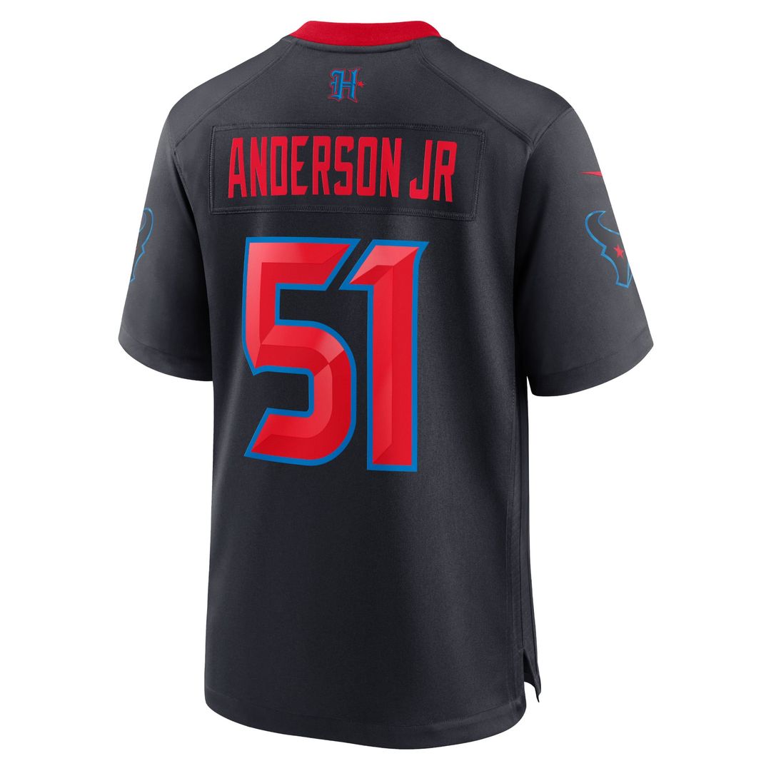 Houston Texans Will Anderson Jr. Red Alternate Game Jersey product image 15, provided for visual reference and product