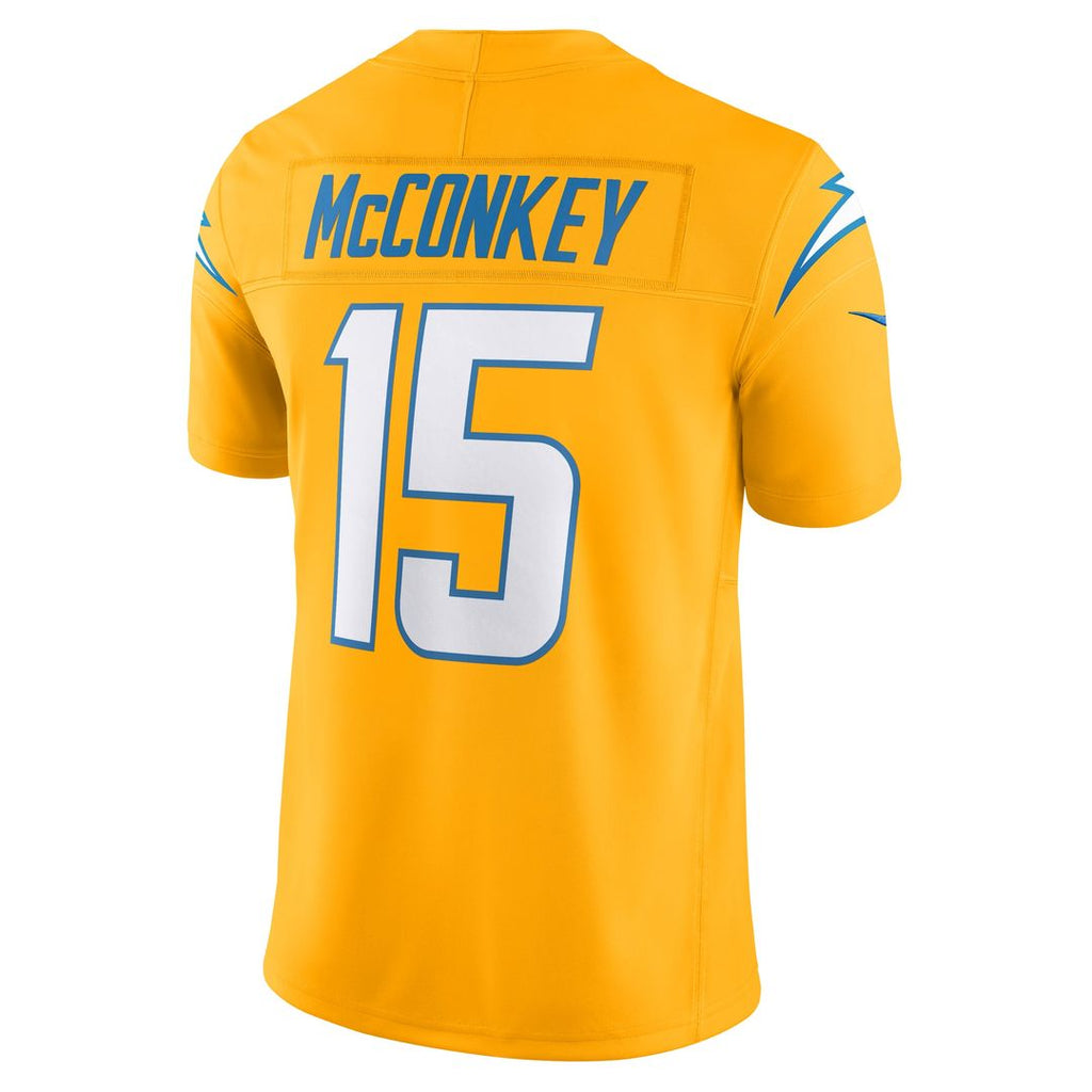Los Angeles Chargers Ladd McConkey Powder Blue Team Vapor F.U.S.E. Limited Jersey product image 9, provided for visual