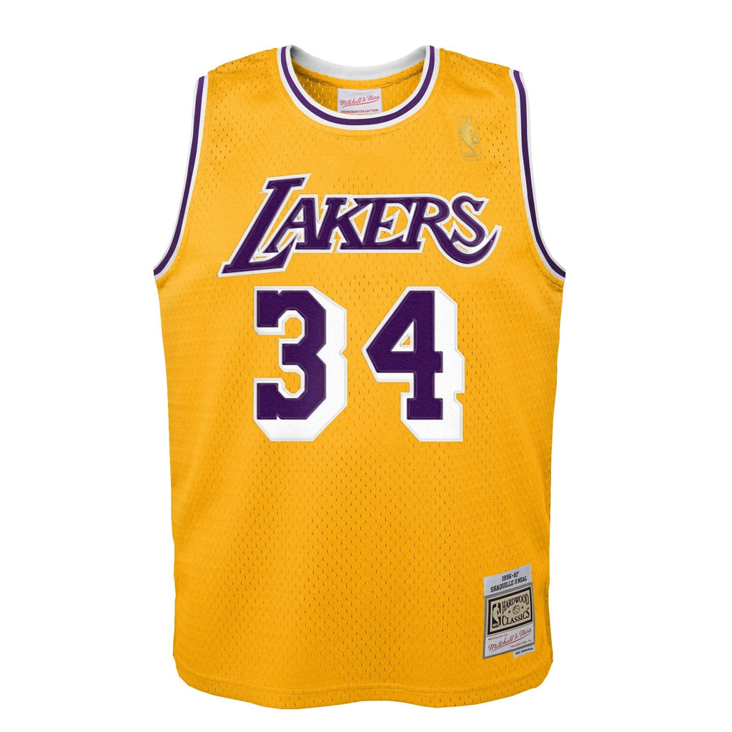 Los Angeles Lakers Shaquille O'Neal Hardwood Classics Road product image 2