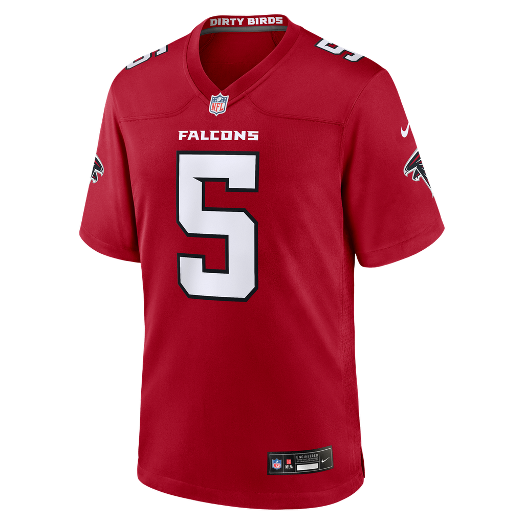 Atlanta Falcons Drake London White Game Jersey product image 16, provided for visual reference and product detail review