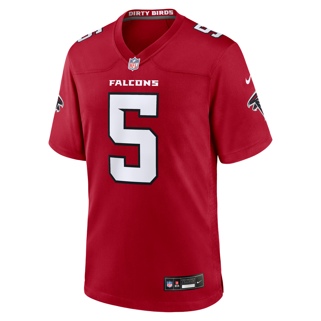 Atlanta Falcons Drake London White Game Jersey product image 16, provided for visual reference and product detail review