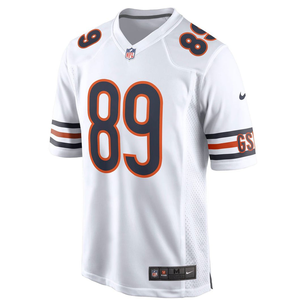 Chicago Bears Mike Ditka White Retired Player Game Jersey product image 2, provided for visual reference and product detail