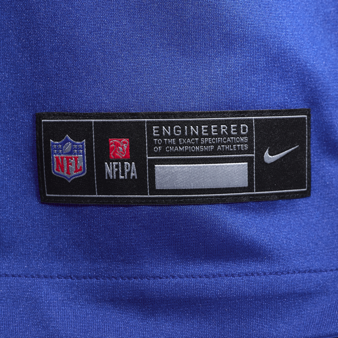 Los Angeles Rams Poona Ford Royal Team Game Jersey product image 6, provided for visual reference and product detail review