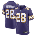 Minnesota Vikings Adrian Peterson Purple Alternate 2 Classic Retired Game Jersey product image 1, provided for visual