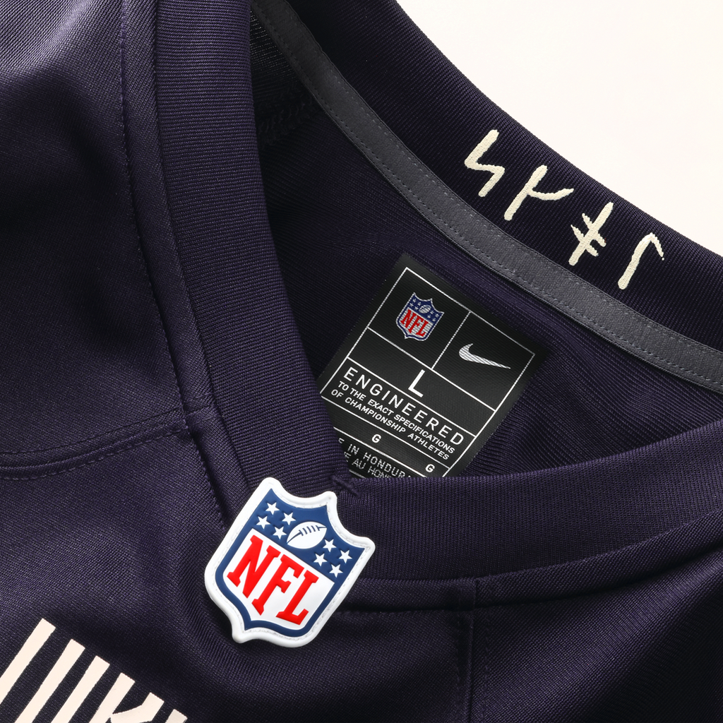 Minnesota Vikings J.J McCarthy Purple 2026 Rivalries Collection Game Jersey product image 15, provided for visual reference