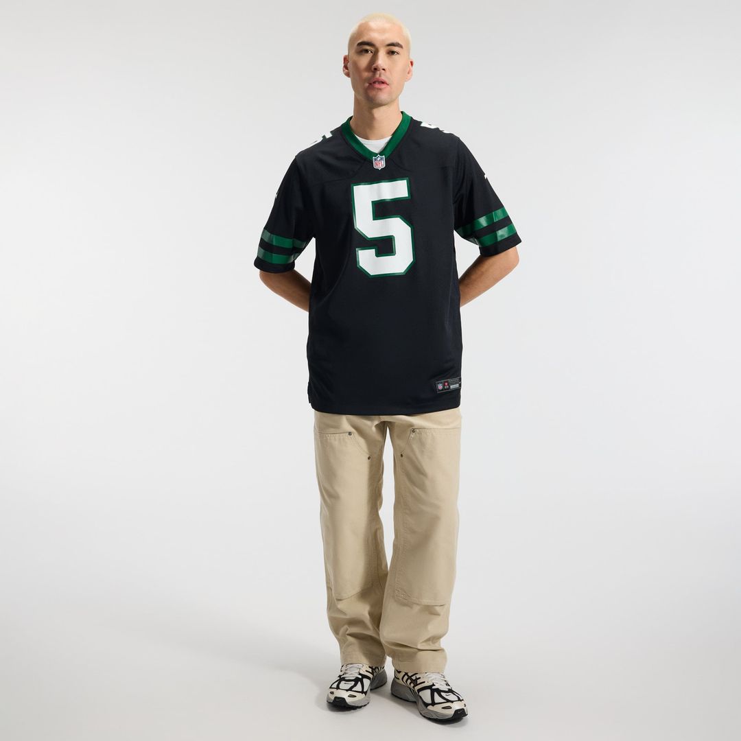 New York Jets Garrett Wilson Legacy Green Game Jersey product image 37, provided for visual reference and product detail
