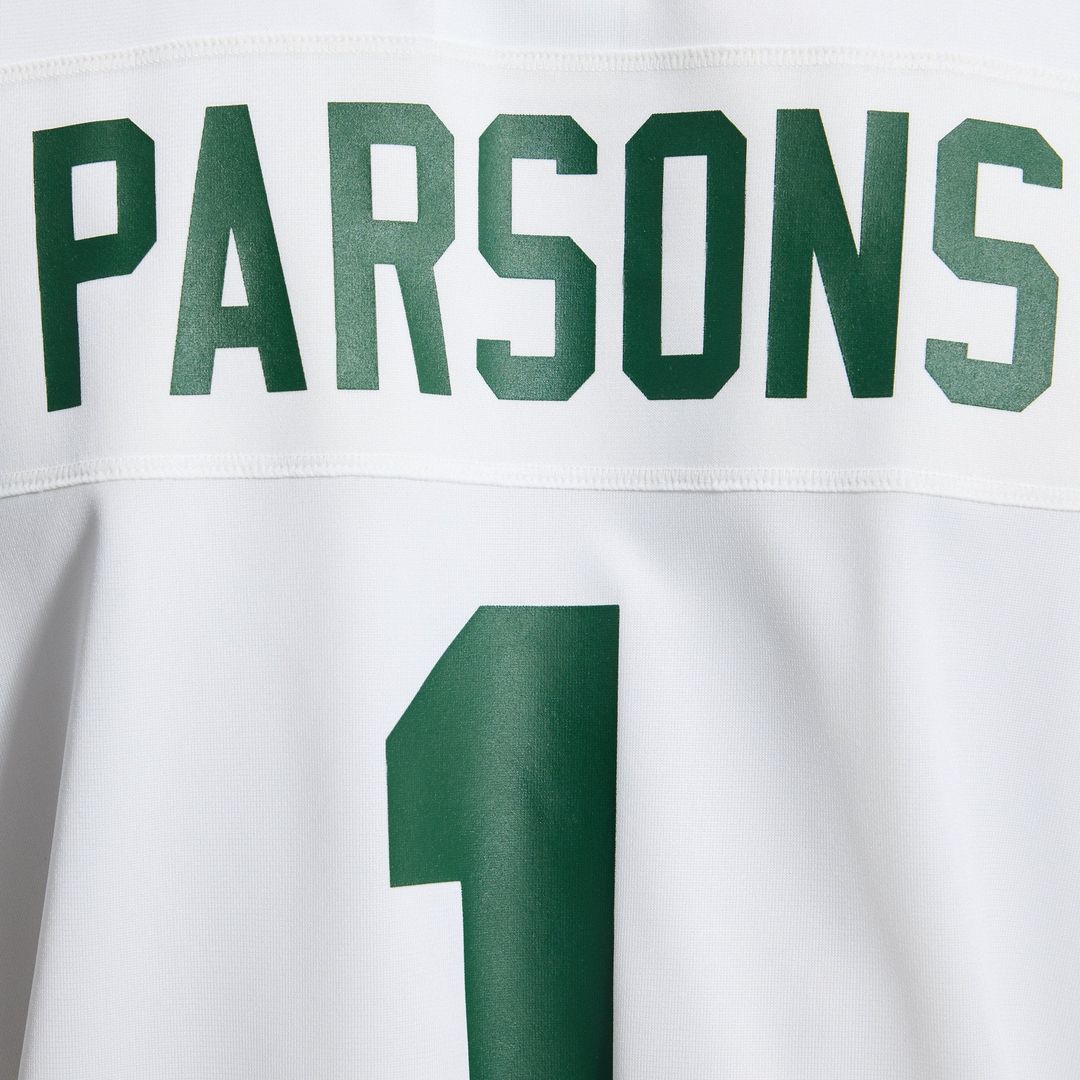 Green Bay Packers Micah Parsons Green Game Player Jersey product image 32, provided for visual reference and product detail
