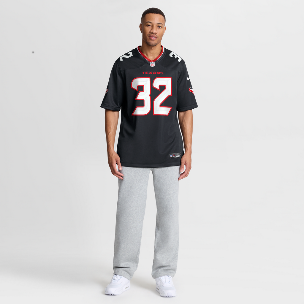 Houston Texans David Montgomery Navy Game Jersey product image 4, provided for visual reference and product detail review