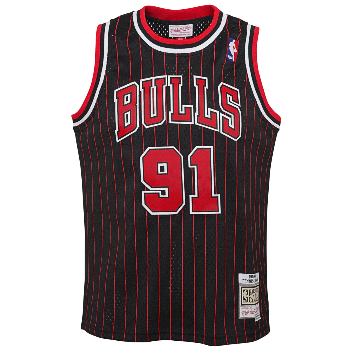 Hardwood Classic Chicago Bulls Alternate Jersey - Youth product image 3, provided for visual reference and product detail