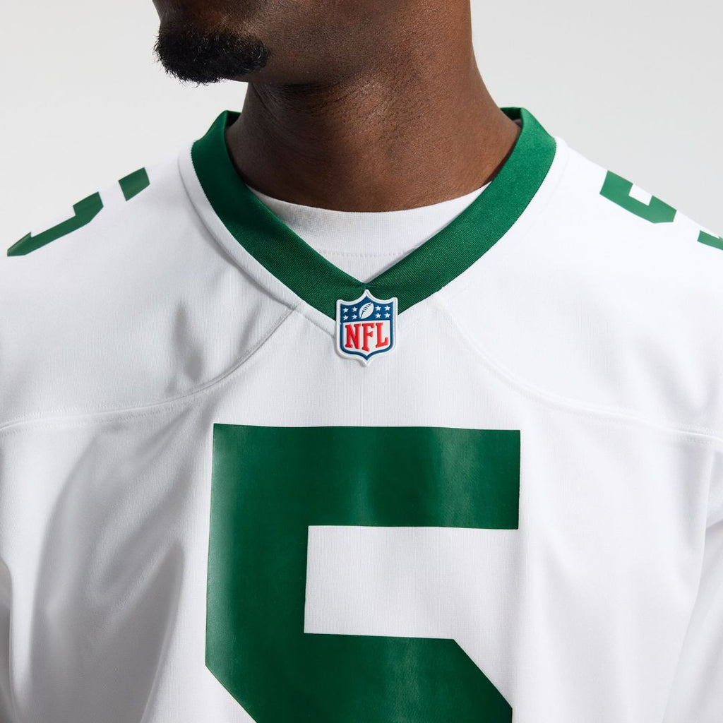 New York Jets Garrett Wilson Legacy White Game Jersey product image 22, provided for visual reference and product detail