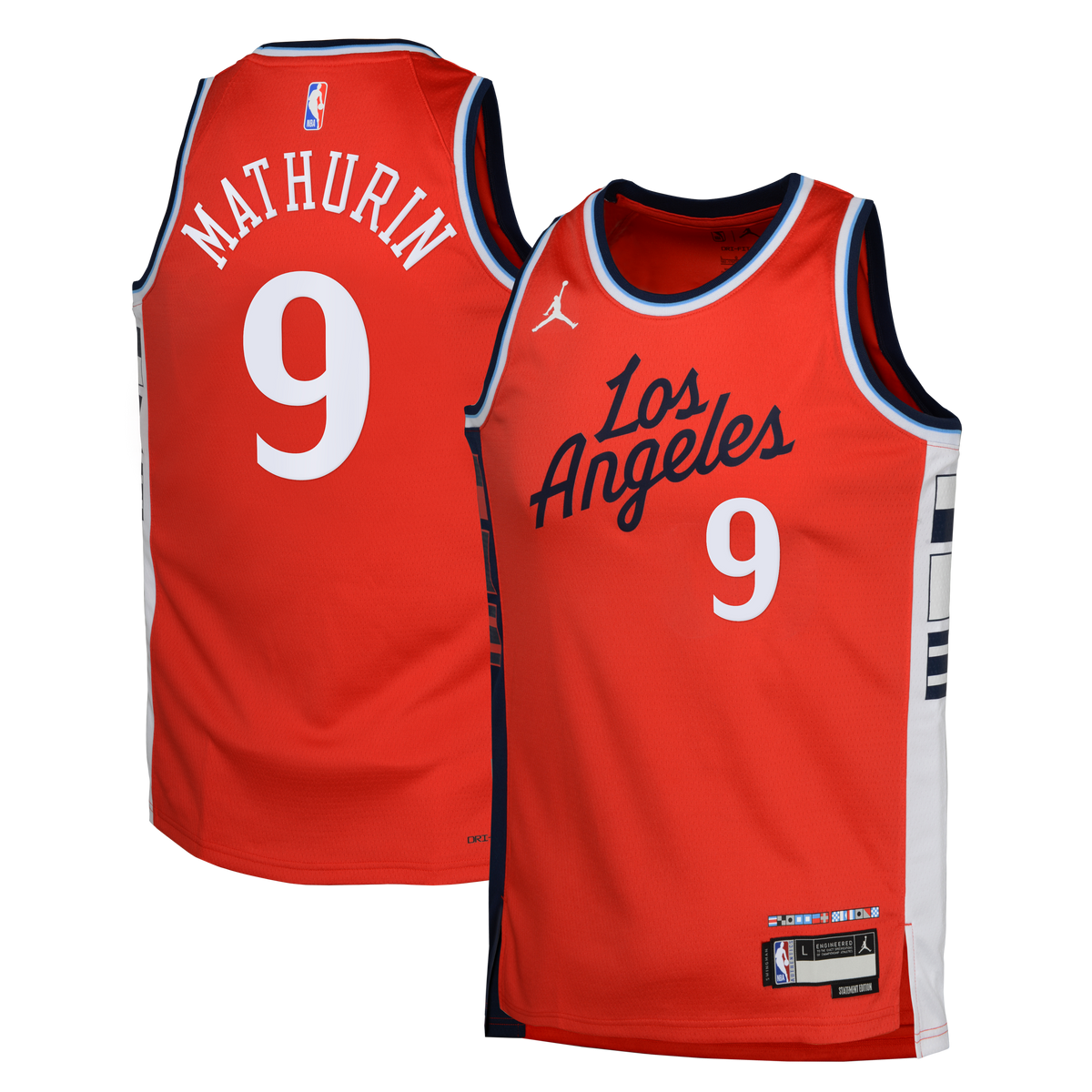 LA Clippers Jordan Brand Statement Edition Swingman Jersey product image 2