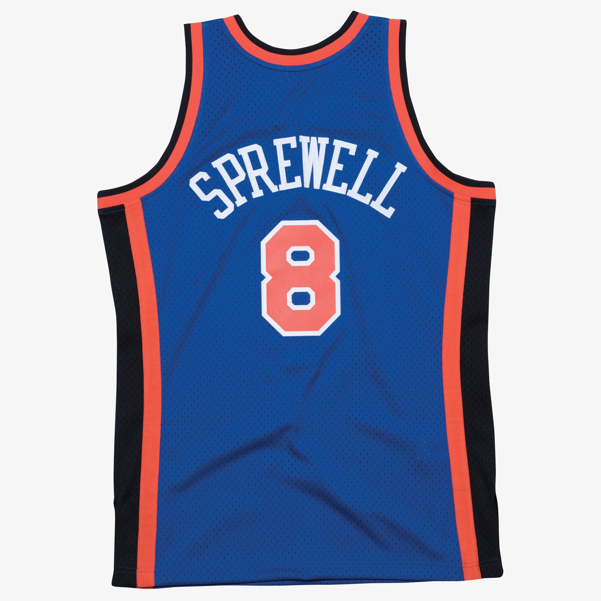 Latrell Sprewell New York Knicks 1998-99 Swingman Road Jersey product image 3, provided for visual reference and product