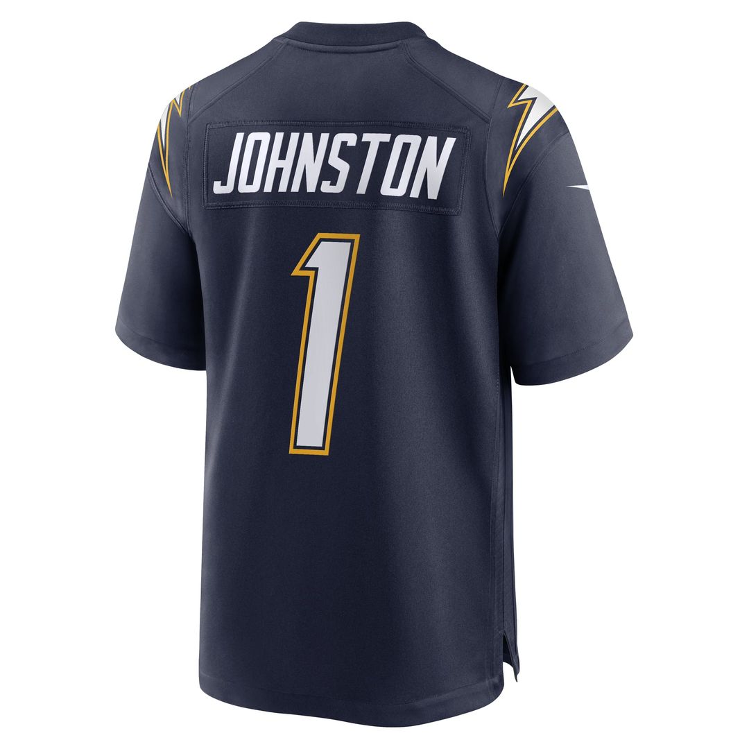 Los Angeles Chargers Quentin Johnston Powder Blue Game Player Jersey product image 19, provided for visual reference and