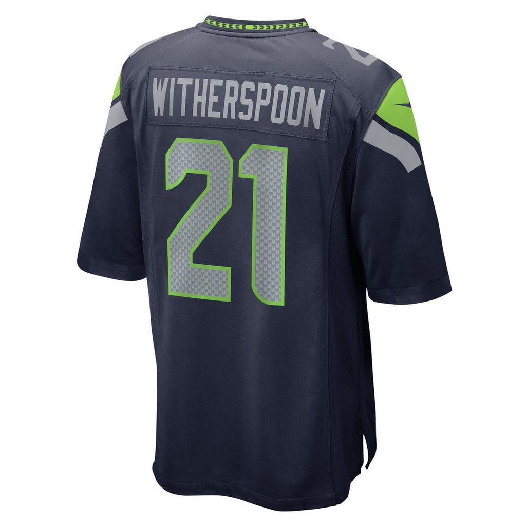 Seattle Seahawks Devon Witherspoon White Game Jersey product image 9, provided for visual reference and product detail review