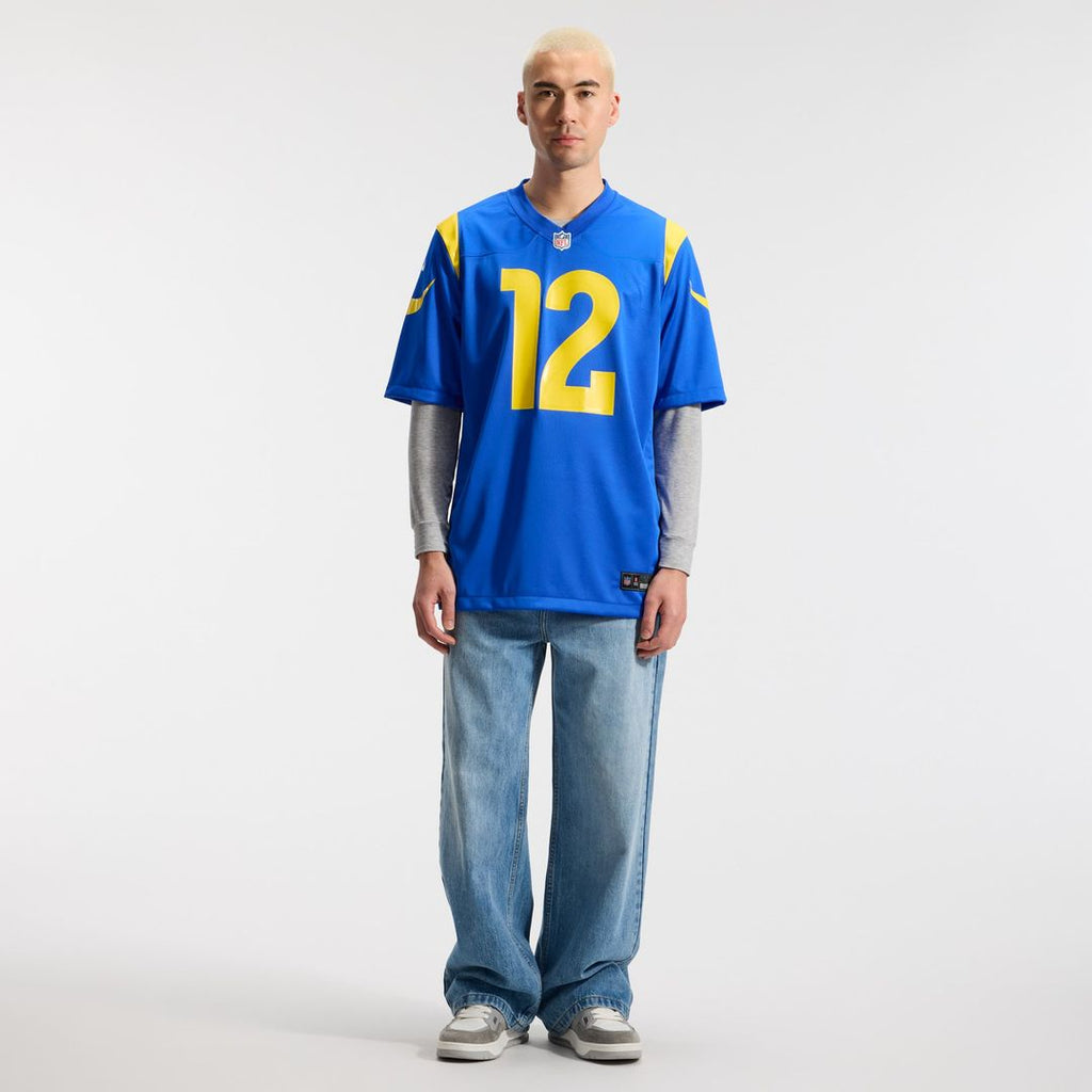 Los Angeles Rams Puka Nacua Royal Team Game Player Jersey product image 17, provided for visual reference and product detail