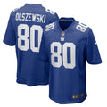 New York Giants Gunner Olszewski Royal Team Game Jersey product image 1, provided for visual reference and product detail