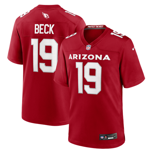 Arizona Cardinals Carson Beck Cardinal Game Jersey product image 1, provided for visual reference and product detail review