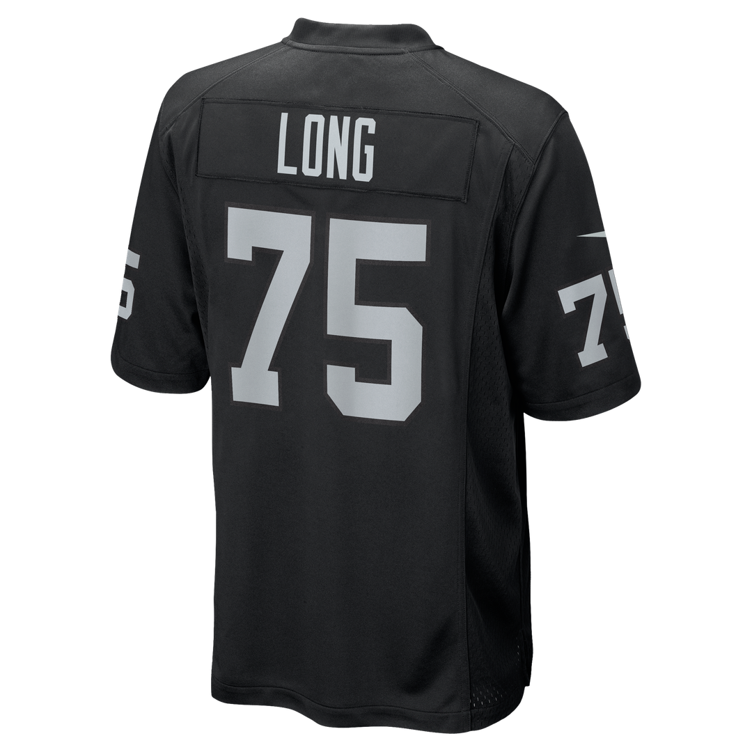 Las Vegas Raiders Howie Long Black Game Retired Player Jersey product image 3, provided for visual reference and product