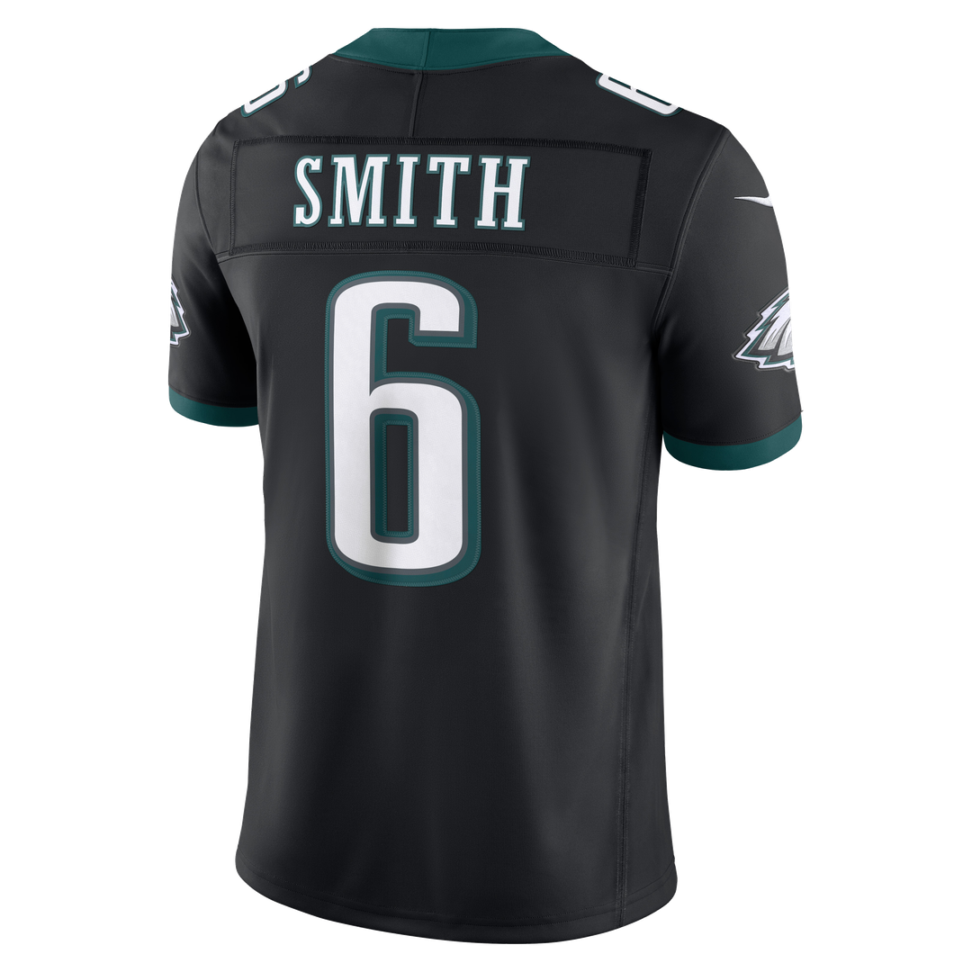 Philadelphia Eagles DeVonta Smith Black Alternate Vapor F.U.S.E. Stitched Limited Jersey product image 6, provided for