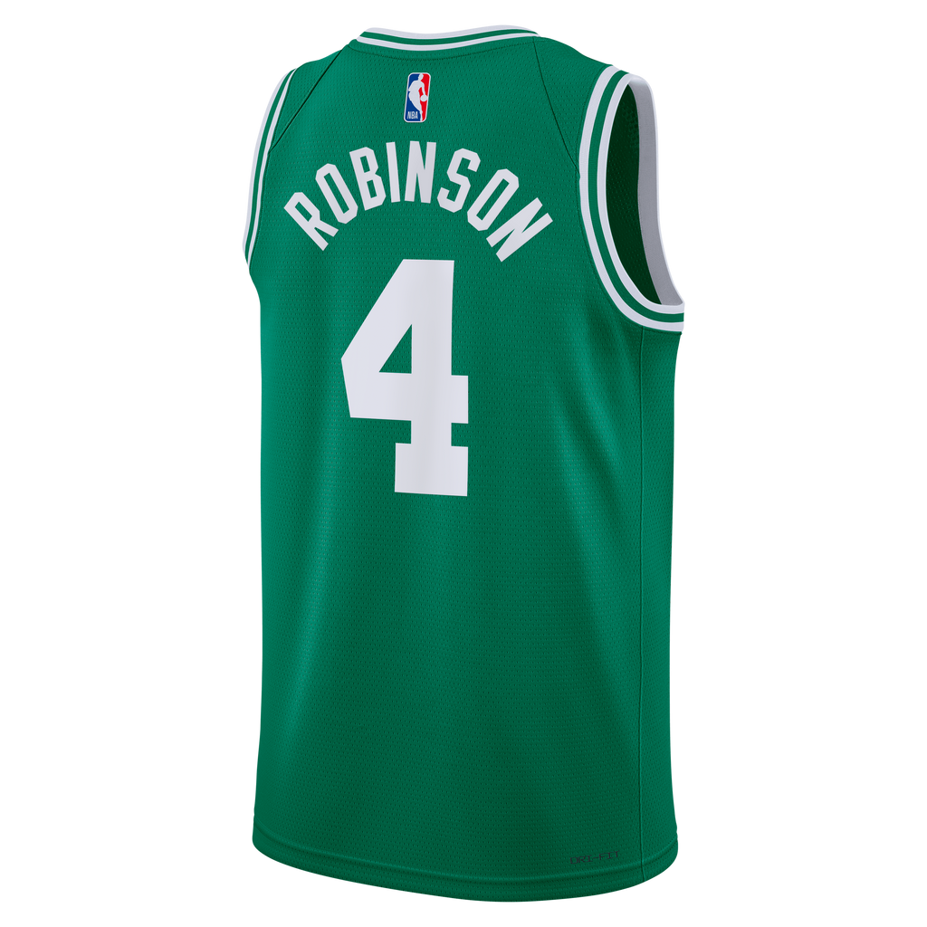 Mitchell Robinson Boston Celtics Icon Edition Swingman Jersey - Kelly Green - Unisex product image 4, provided for visual