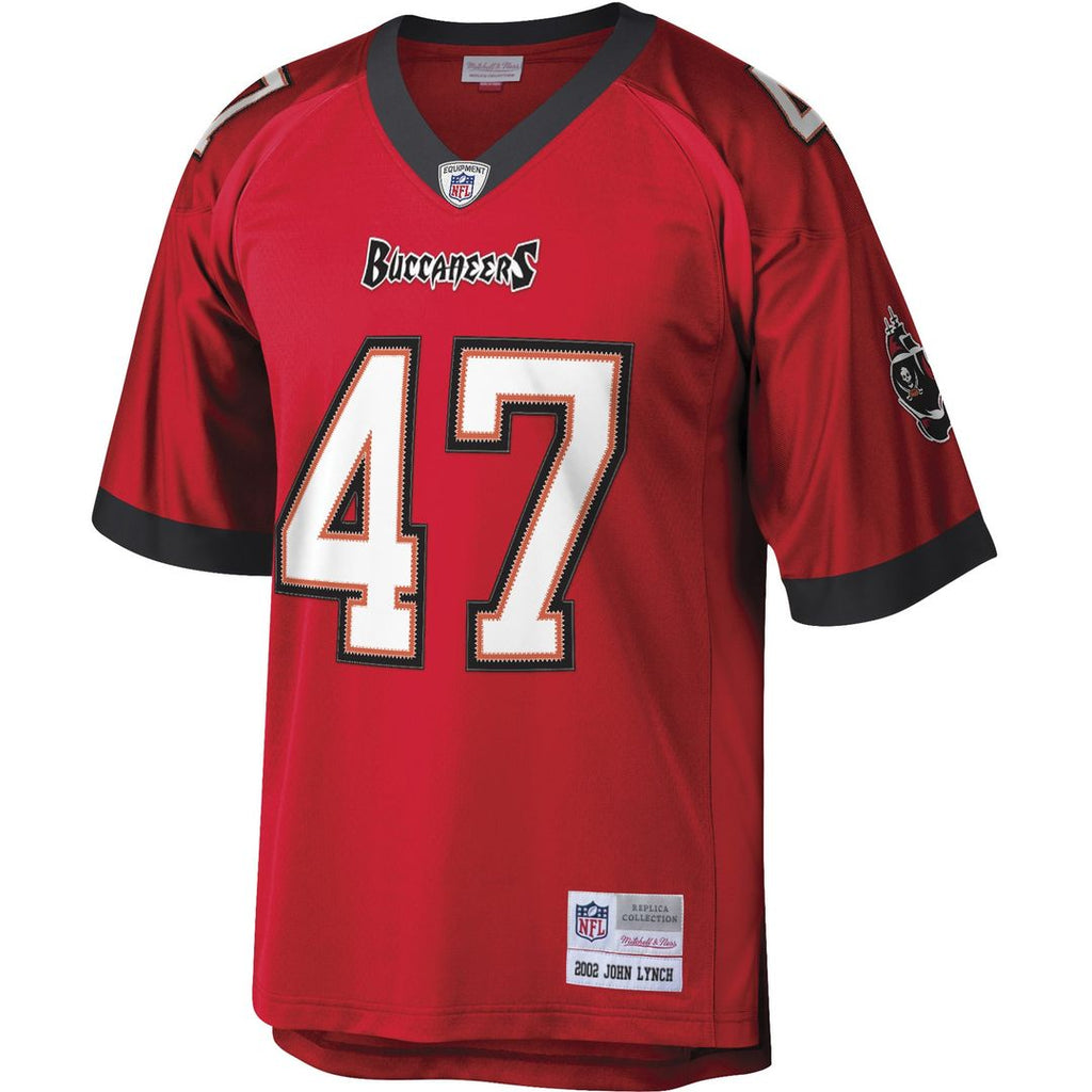 Tampa Bay Buccaneers John Lynch Red Legacy Replica Jersey product image 5, provided for visual reference and product detail