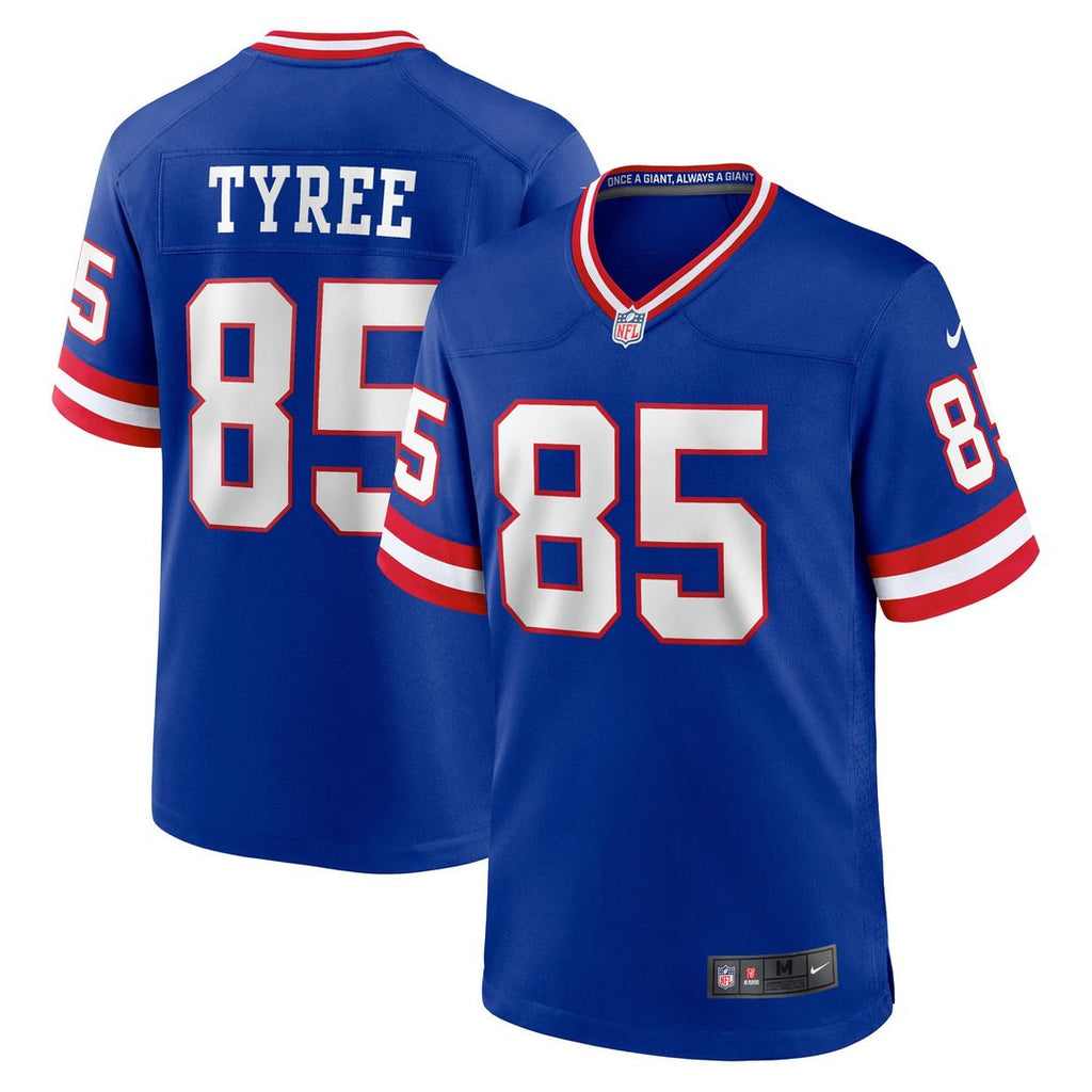 New York Giants David Tyree Royal Retired Player Alternate Game Jersey product image 1, provided for visual reference and