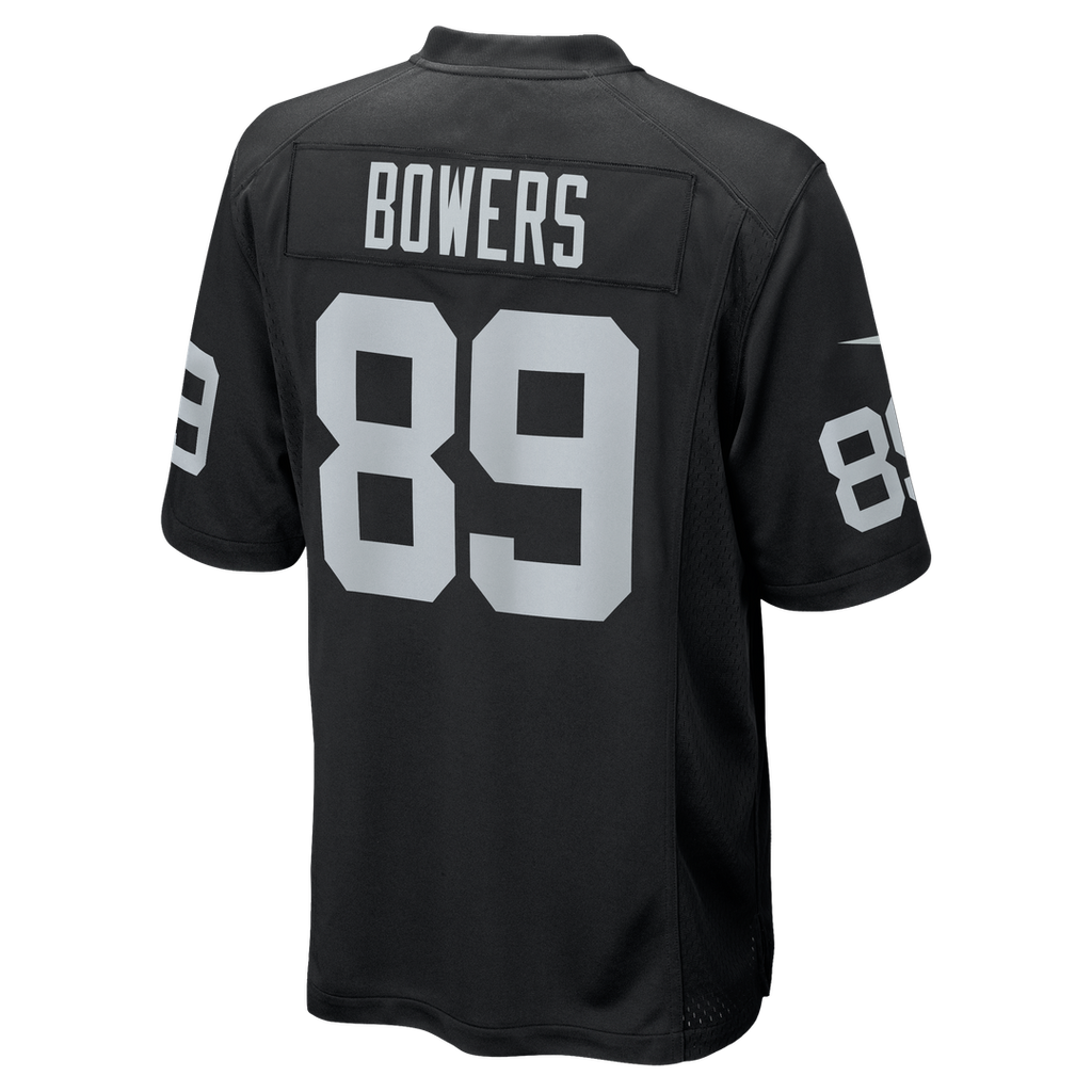 Las Vegas Raiders Brock Bowers White Game Jersey product image 13, provided for visual reference and product detail review