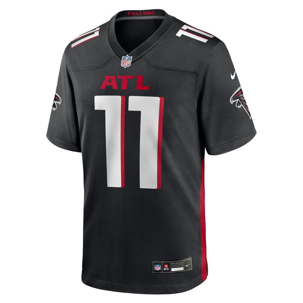 Atlanta Falcons Jalon Walker Black Team Game Jersey product image 2, provided for visual reference and product detail review