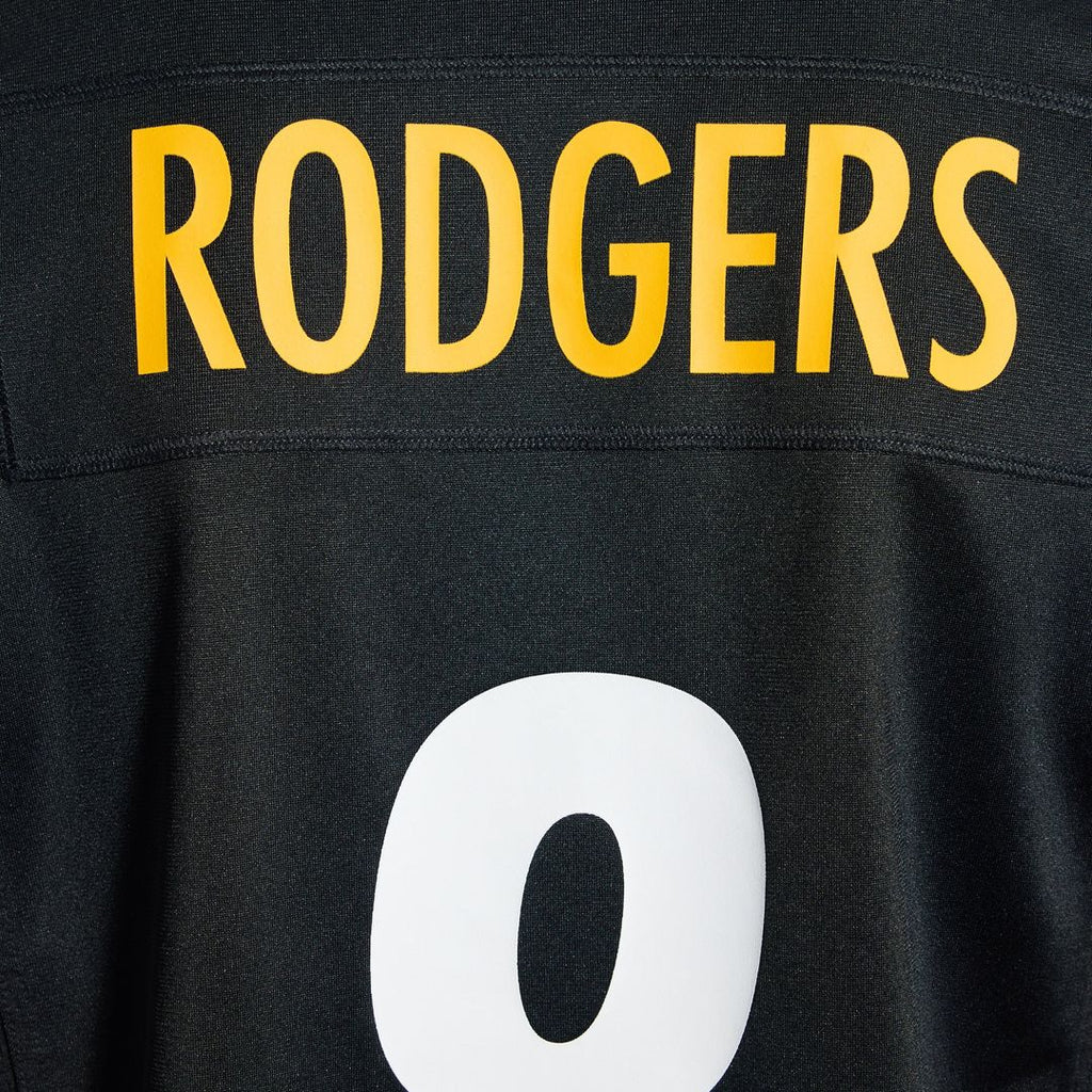 Pittsburgh Steelers Aaron Rodgers White Game Jersey product image 18, provided for visual reference and product detail review