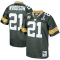 Green Bay Packers 2010 Charles Woodson Green Authentic Throwback Retired Player Jersey product image 1, provided for visual