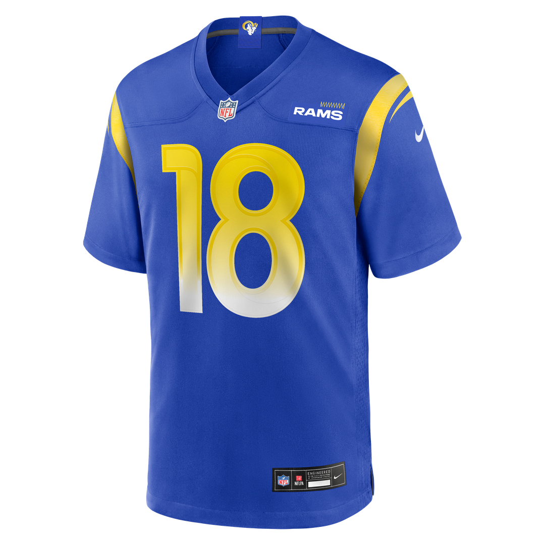 Los Angeles Rams Terrance Ferguson Royal Team Game Jersey product image 2, provided for visual reference and product detail