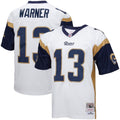 Los Angeles Rams Kurt Warner White Big & Tall 2001 Retired Player Replica Jersey product image 1, provided for visual