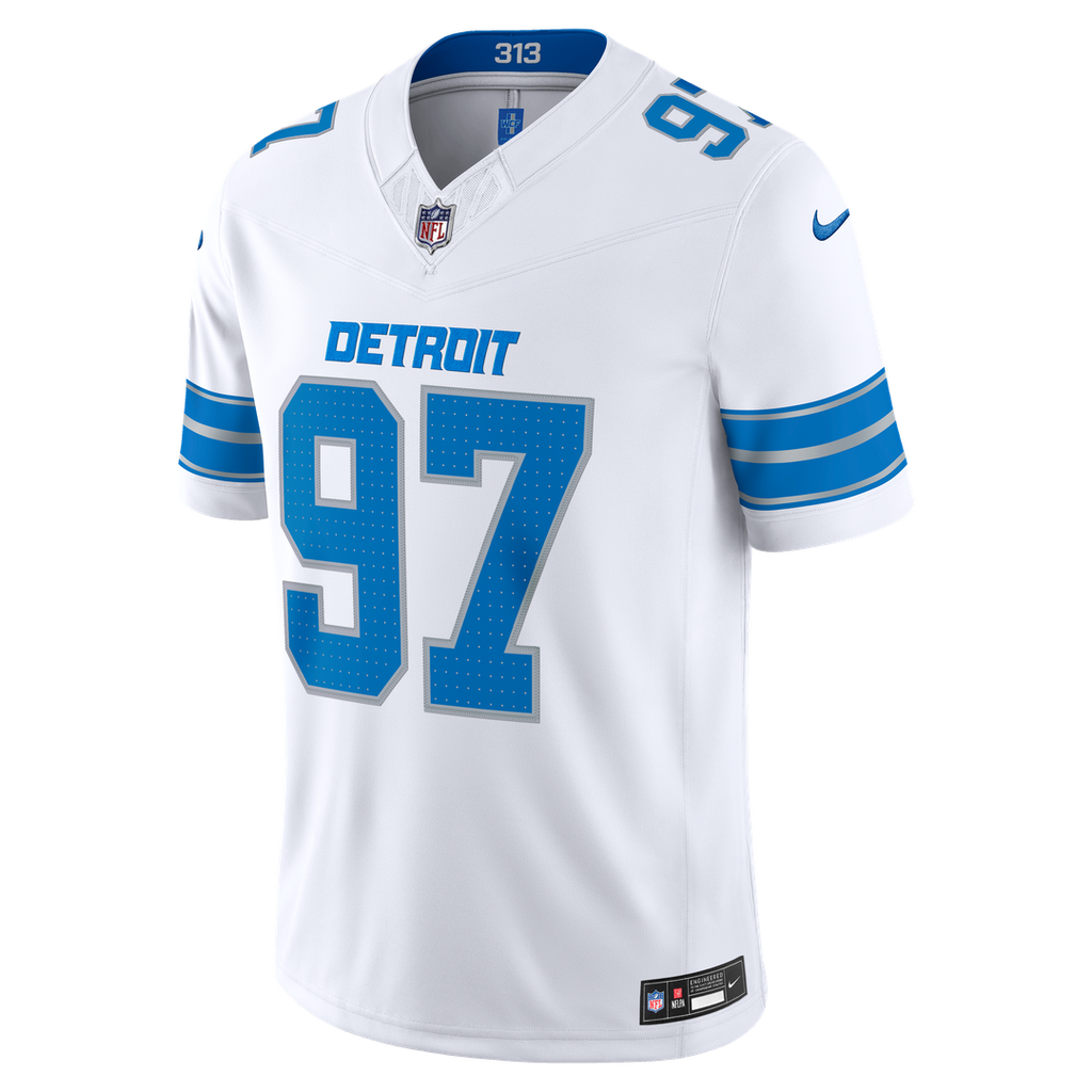 Detroit Lions Aidan Hutchinson Black Alternate Vapor F.U.S.E. Stitched Limited Jersey product image 11, provided for visual