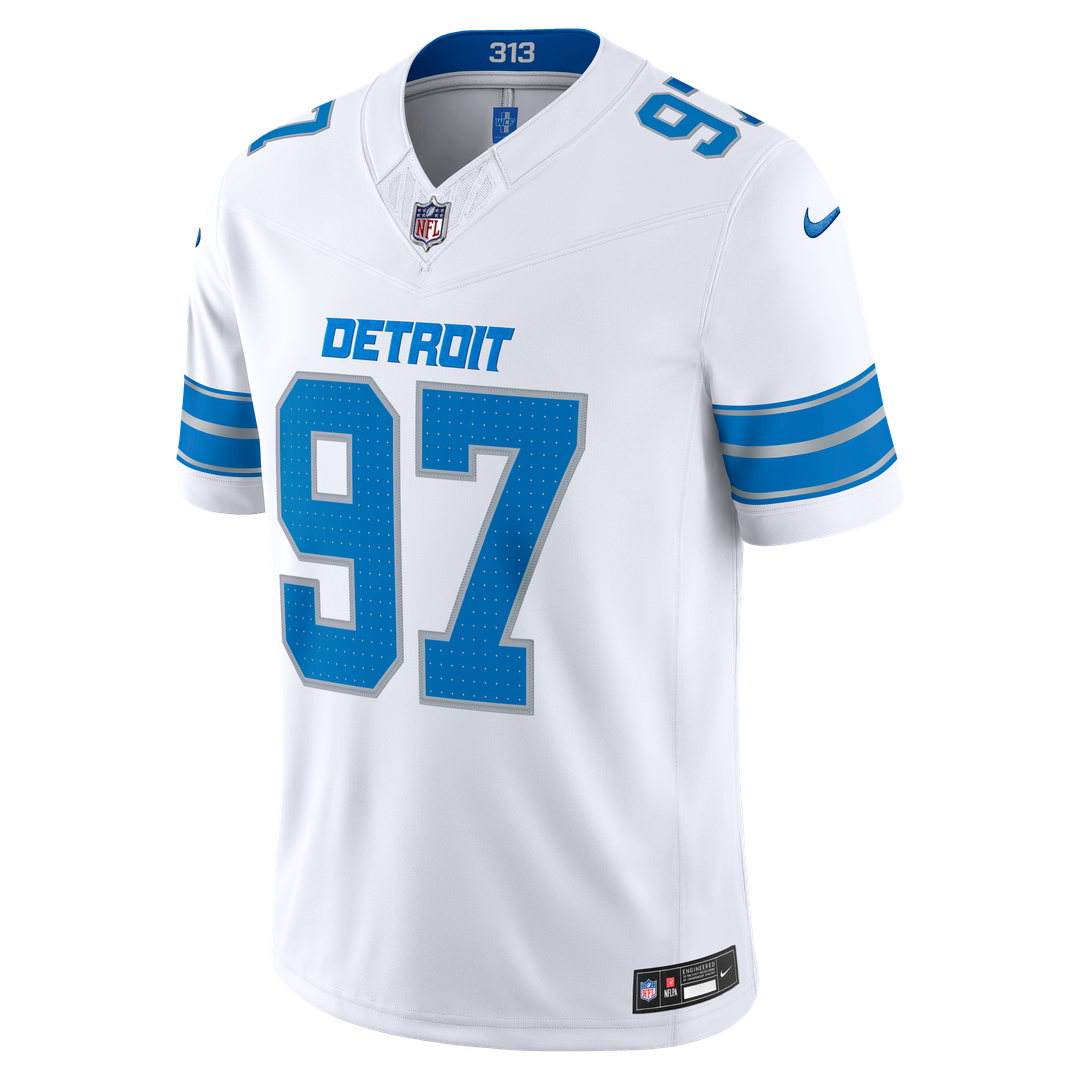Detroit Lions Aidan Hutchinson Black Alternate Vapor F.U.S.E. Stitched Limited Jersey product image 11, provided for visual
