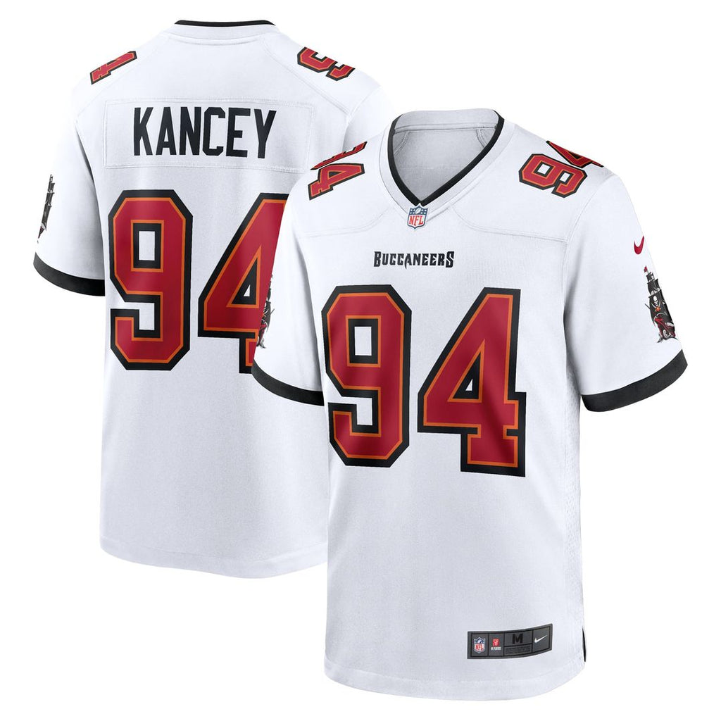 Tampa Bay Buccaneers Calijah Kancey Orange Alternate Game Jersey product image 13, provided for visual reference and product