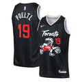 Jakob Poeltl Toronto Raptors 2025/26 City Edition Swingman Jersey - Black - Youth product image 1, provided for visual