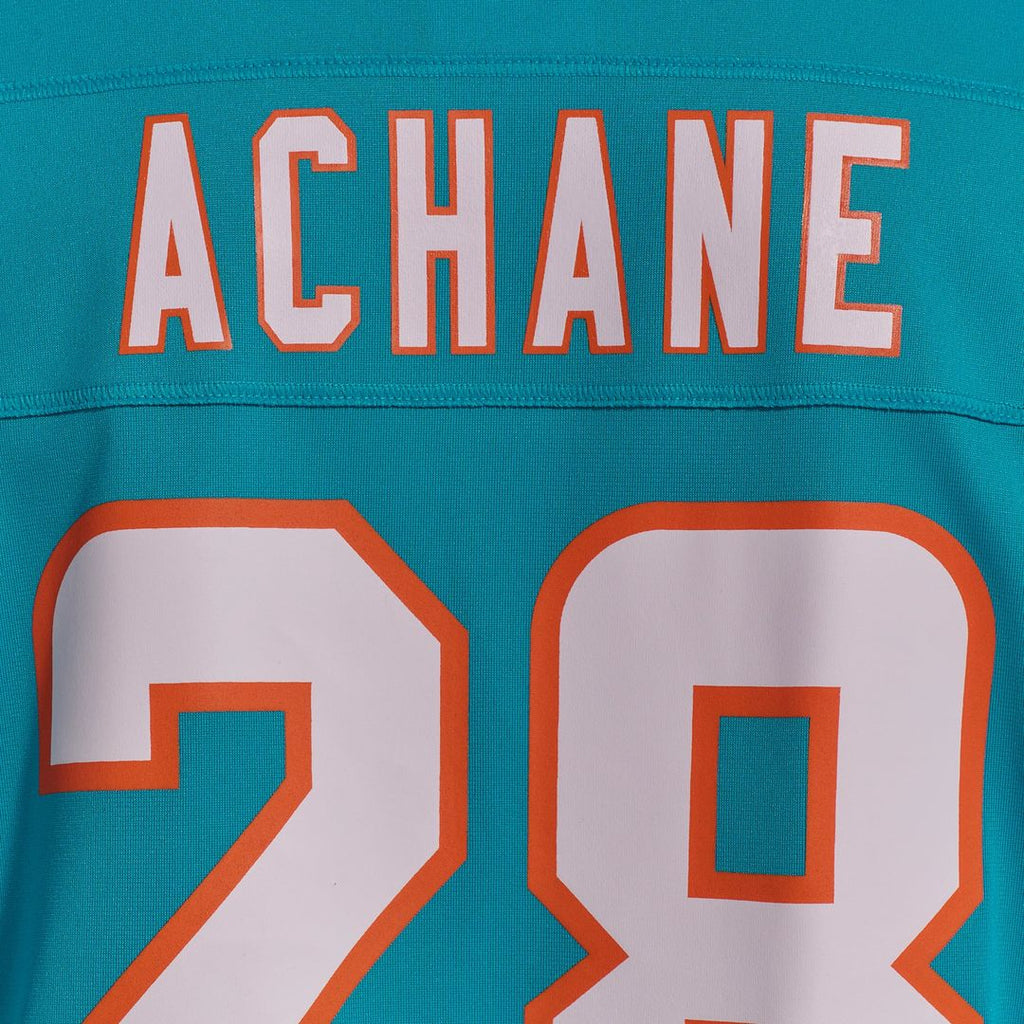 Miami Dolphins De’Von Achane Aqua Player Game Jersey product image 11, provided for visual reference and product detail