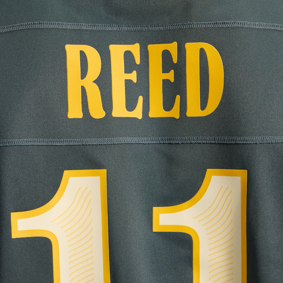 Green Bay Packers Jayden Reed Green 2026 Rivalries Collection Game Jersey product image 11, provided for visual reference