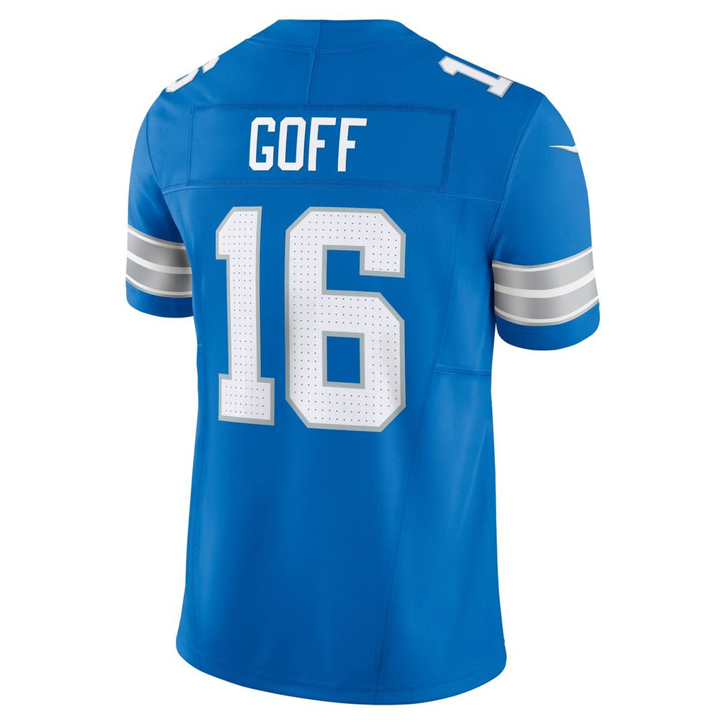 Detroit Lions Jared Goff Blue Vapor F.U.S.E. Limited Jersey product image 6, provided for visual reference and product