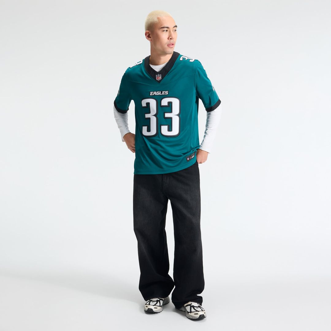 Philadelphia Eagles Cooper DeJean Kelly Green Alternate Vapor F.U.S.E. Stitched Limited Jersey product image 16, provided