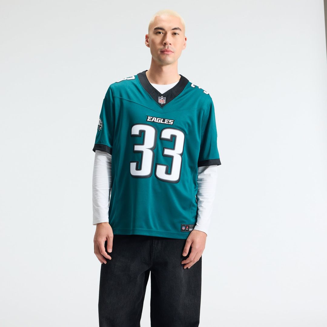 Philadelphia Eagles Cooper DeJean Kelly Green Alternate Vapor F.U.S.E. Stitched Limited Jersey product image 14, provided