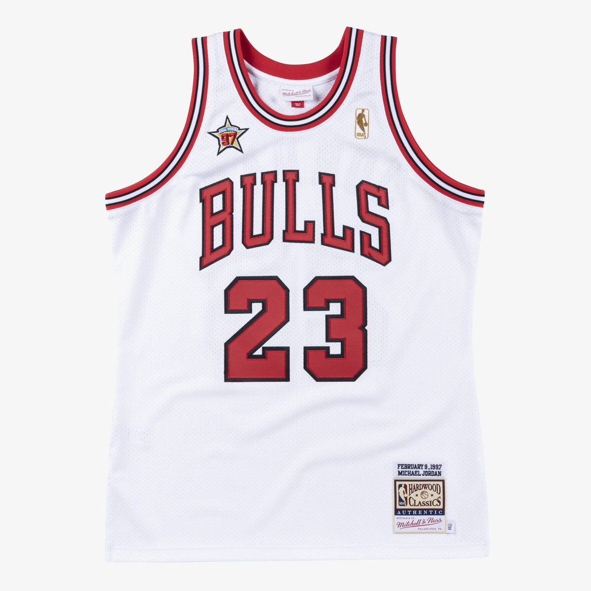 Chicago Bulls Authentic Basketball Jersey Michael 1997 - 98 product image 1, provided for visual reference and product