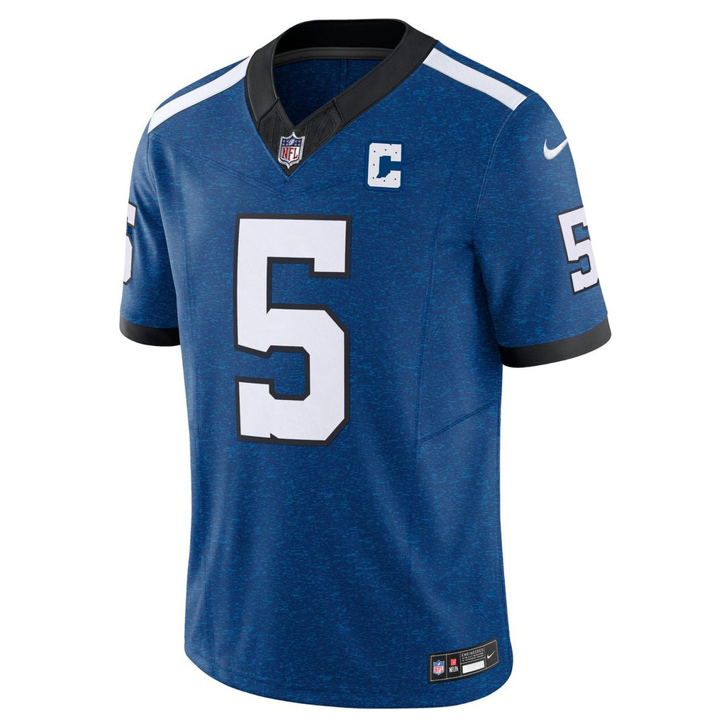 Indianapolis Colts Anthony Richardson Royal Alternate Vapor F.U.S.E. Limited Jersey product image 2, provided for visual