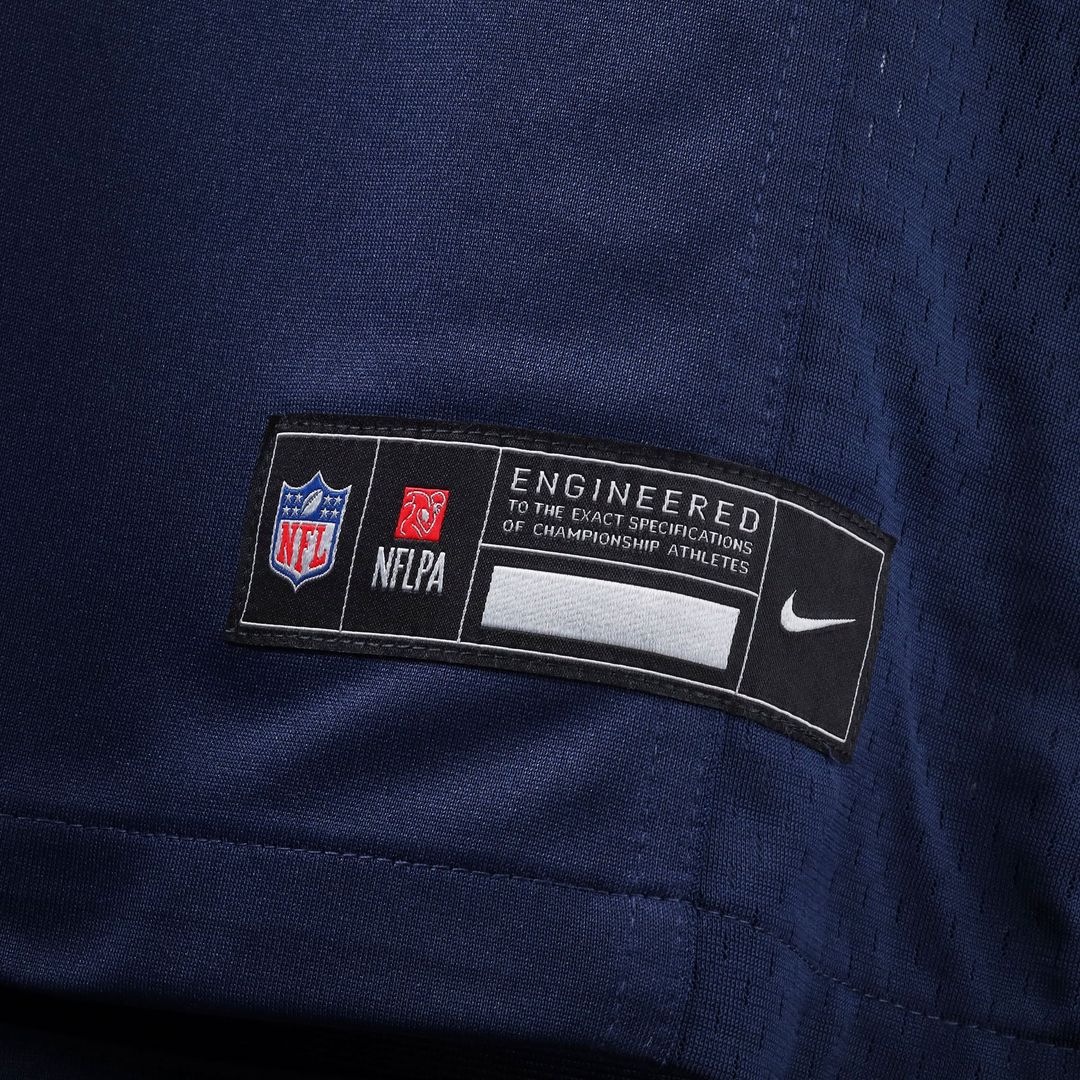 Seattle Seahawks Connor O'Toole College Navy Team Game Jersey product image 6, provided for visual reference and product