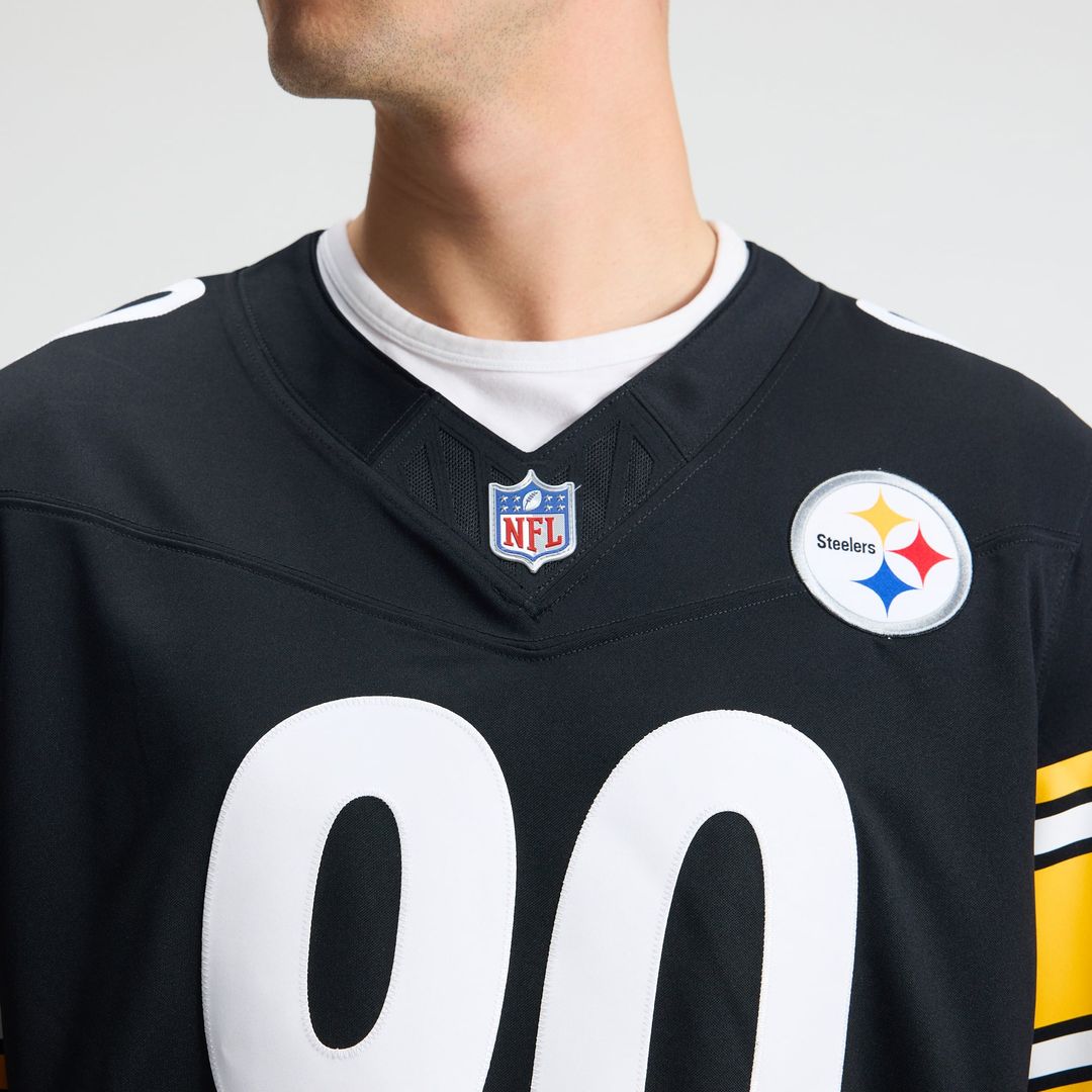 Pittsburgh Steelers T.J. Watt Gold Alternate Vapor F.U.S.E. Stitched Limited Jersey product image 14, provided for visual